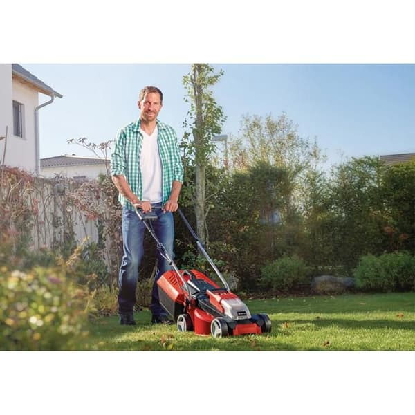 Einhell Gräsklippare utan sladd GE-CM 18/30 Li Kit Power X-Change (18V, Max yta 150 m²) Levereras med 3,0Ah batteri och laddare