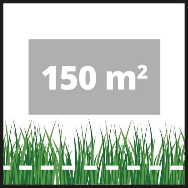 Einhell Gräsklippare utan sladd GE-CM 18/30 Li Kit Power X-Change (18V, Max yta 150 m²) Levereras med 3,0Ah batteri och laddare