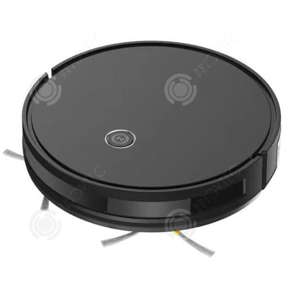 INN Robotdammsugare 1800pa 2600 mah dammbehållare 600 ml 2 hastighetsinställningar kroppsdimension 7,9 cm automatisk laddning ljudnivå 68 db