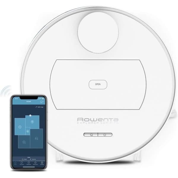 Rowenta Explorer Serie 75 RR7647 Robot Dammsugare Med Kartläggning 2700 Pa Vit