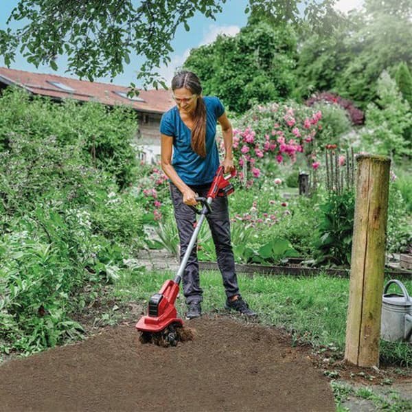 Einhell trädgårdsskötselmaskin utan sladd GE-CR 18/20 Li E-Solo Power X-Change (18V) Levereras utan batteri och utan laddare