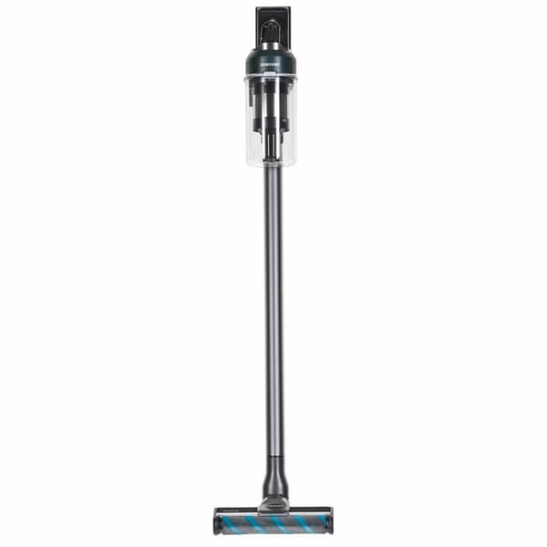 Samsung VS20C852CTN 2-i-1 stavstøvsuger Batteridrevet, tør, poseløs, 580 W, sort, krom, grøn, træ