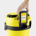 Pikkukuva 2 / 6: KARCHER WD3-18 V-17/20 Langaton märkä- ja kuivaimuri - Keltainen ja musta - Muovi - (ilman akkua tai laturia)