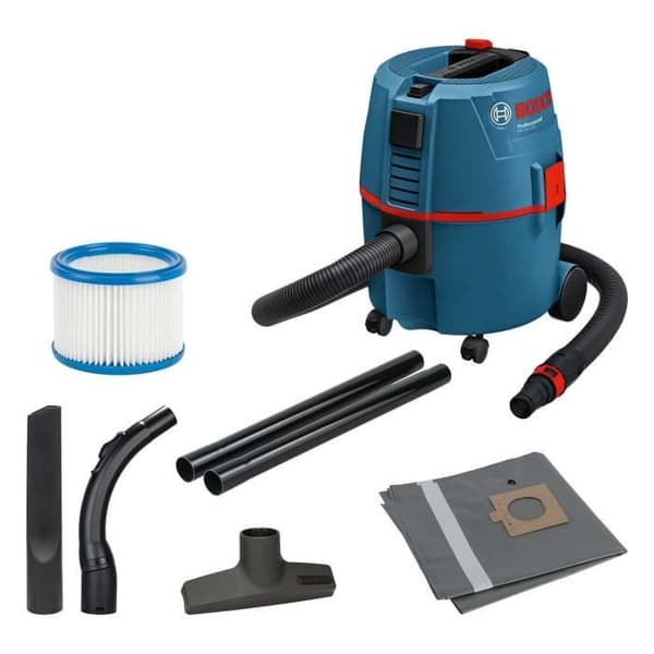 Bosch Professional GAS 20 L SFC -imuri, märkä- ja kuivaimuri, 1200 W, puoliautomaattinen suodattimen puhdistus (pahvi) - 060197B1W0