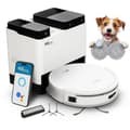 Miniatyrbillede 1 af 6: EZICLEAN All In One Z12 Ultra - Tilsluttet robotstøvsuger med tømningsbase - 270 min - 14,4 V - 1,8 L - Hvid