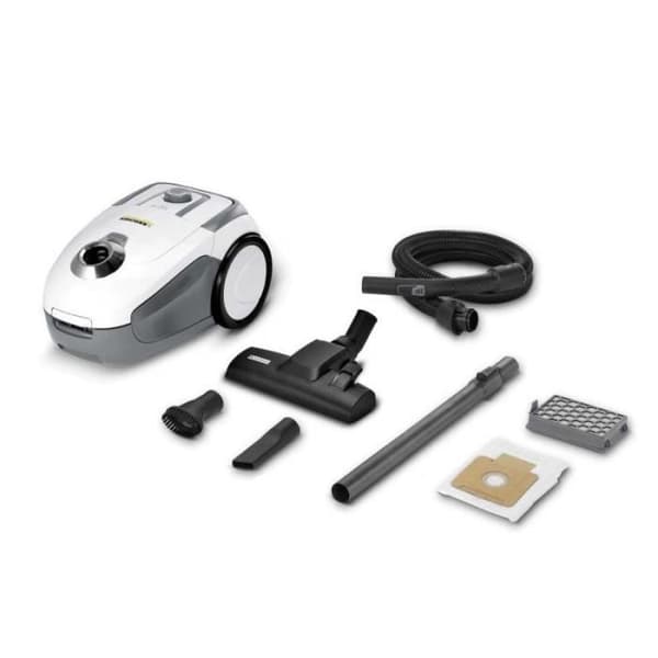 KARCHER VC 2 - Säiliöimuri - 700 W - HEPA 13 -suodatin - 76 dB - 1,5 m imuletku kaarevalla kahvalla