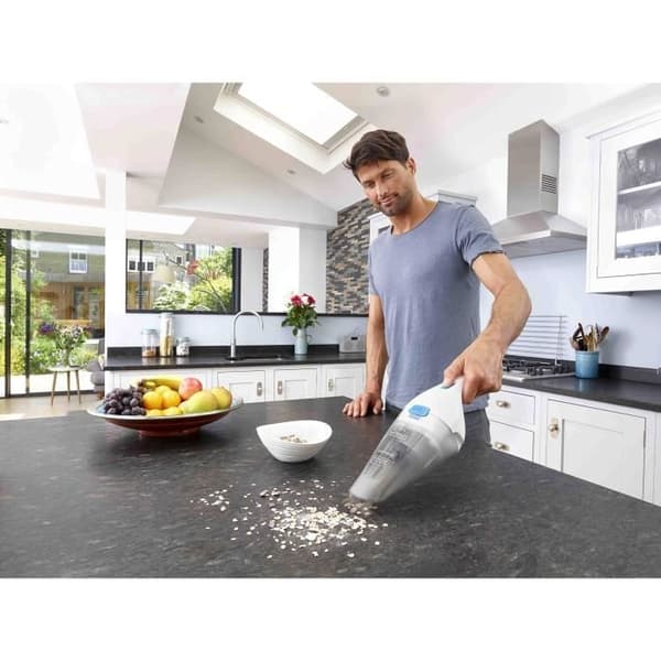 BLACK + DECKER - NVC115JL-QW - Sladdlös handhållen dammsugare - 3.6V