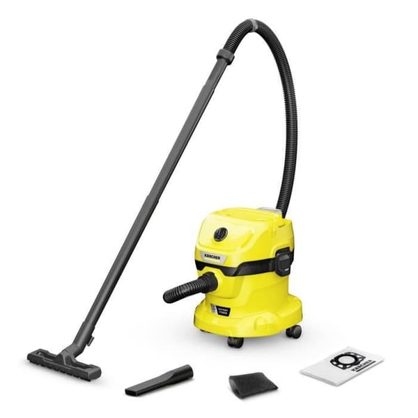 KARCHER WD 2-18 V-12/18 akkukäyttöinen märkä- ja kuivaimuri (ilman akkua)