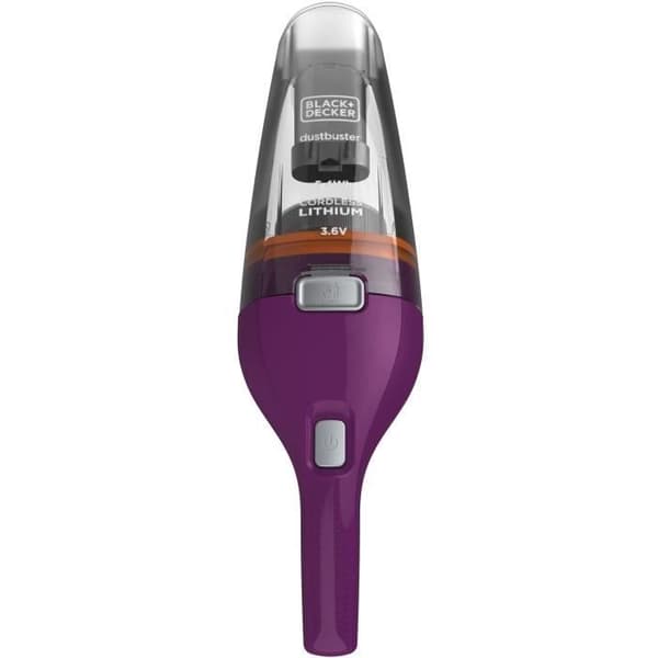 Sladdlös handdammsugare - BLACK & DECKER - NVC115W-QW - 8 AW - 3,6 V 1,5 Ah - Bordeaux