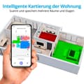 Miniatyrbild 6 av 6: MEDION MD11782 X10 SW robotdammsugare - 120 min - 2700 Pa - 400 ml - Vit