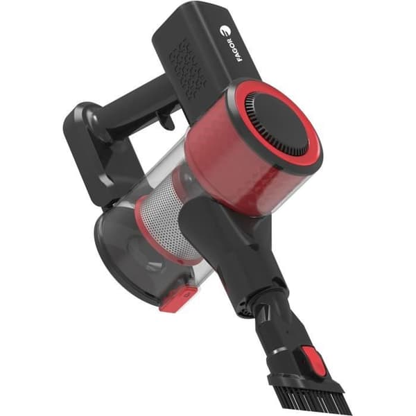 FAGOR FG21R - Flex 2-i-1 ledningsfri stavstøvsuger - 150 W - 0,6 L - Rød