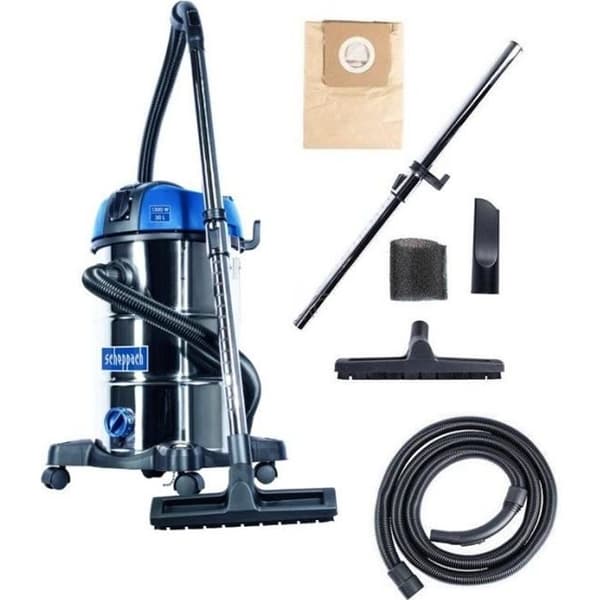 Våt- och torrdammsugare SCHEPPACH 30L - 1300W - NTS30 Premium
