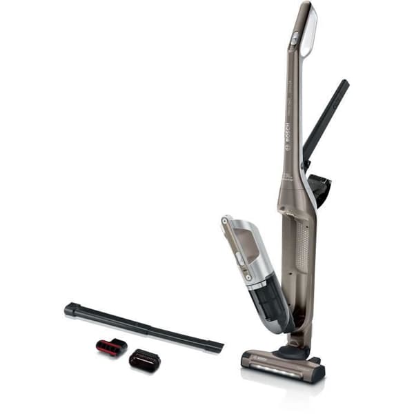 BOSCH BBH3ALL23 Flexxo 2-i-1 ledningsfri og multifunktionel stavstøvsuger - 2 hastigheder - 23V - 50 min batterilevetid - Metallic champagne