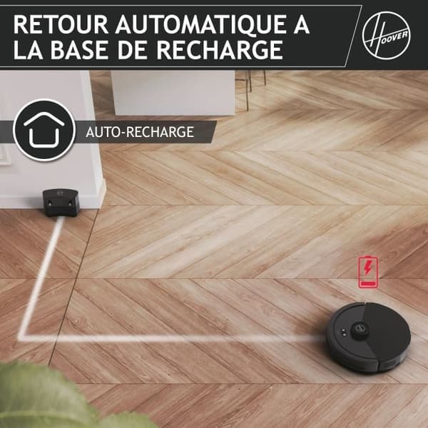 Kuivaimuri robotti-imurina - HOOVER - HG410D - 4000 Pa - Käyttöaika: 120 min - 65 dBA