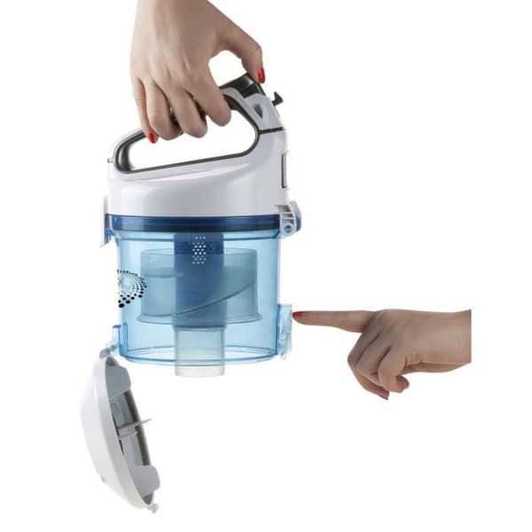 DOMO DO7286S Poseløs Støvsuger - 1,5 L - 700 W - Hvid og Blå