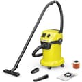 Miniatyrbillede 1 af 6: Våd- og tørstøvsuger KARCHER WD 3 P V-19/4/20 - Polypropylentank 19 L - 1000W (bærbar stikkontakt)