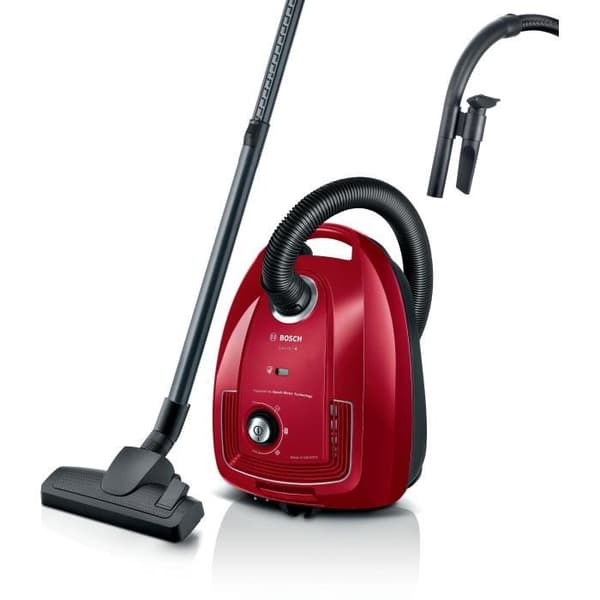 BOSCH GL38 støvsuger med pose - 600 W - 79 dB - HEPA - 10 m - 4 l pose - effektstyring
