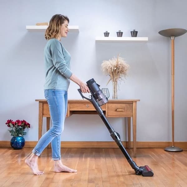EZICLEAN Cycloboost FR8 Home - Ledningsfri stavstøvsuger - 19 kPa - 78 dB - Lavet i Frankrig