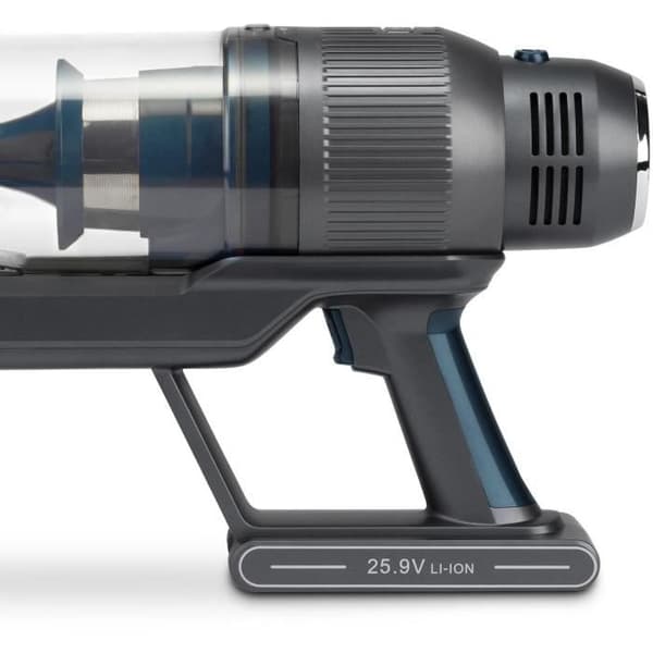 HKoeNIG PowerFlex+ UPX26 - 2-i-1 ledningsfri stavstøvsuger 220W - Sammenklappelig - Selvkørende op til 40 min - Letvægts - 3 styrker