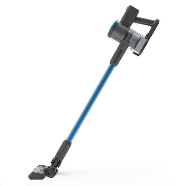 ARTHUR MARTIN AM0202AC - Ledningsfri stavstøvsuger - 150 W - 40 min - Inkluderer 2 aftagelige batterier - 0,7 L - Blå