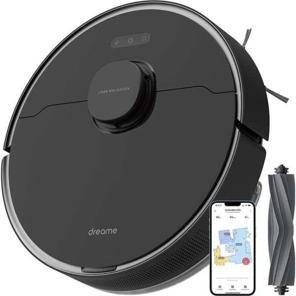 Dreame D10s Pro robotstøvsuger og moppe med AI-funktion - LDS-navigation - 5000 Pa - 280 min. batterilevetid Sort