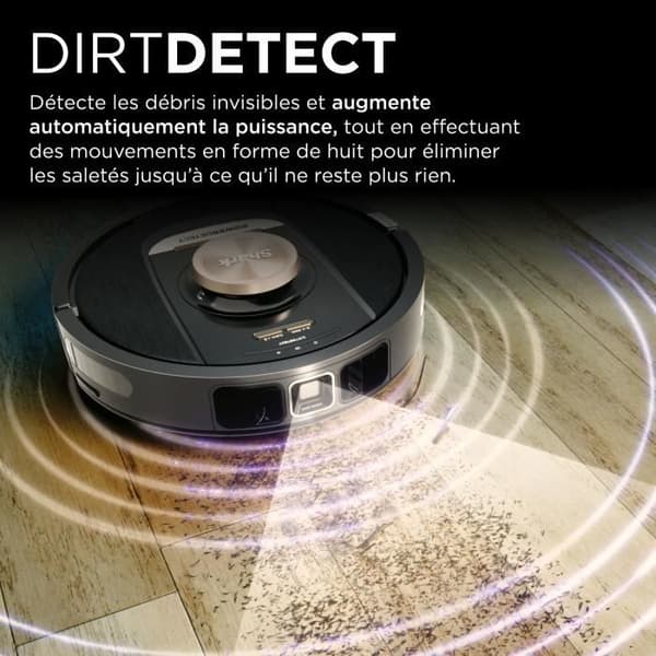 Shark PowerDetect RV2820VEEU - Itsetyhjenevä robotti-imuri 3D-navigaatiolla ja LiDAR:lla