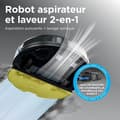 Miniatyrbillede 2 af 6: Shark Matrix Plus RV2620WAEU - 2-i-1 selvtømmende robotstøvsuger og moppe - Rengør hjørner og vinkler - Optimal dækning