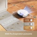 Pikkukuva 5 / 6: MOVA M1 - 2-in-1 robotti-imuri - 4500Pa - Älykäs navigointi SoF LiDAR:lla - Monipintainen harja