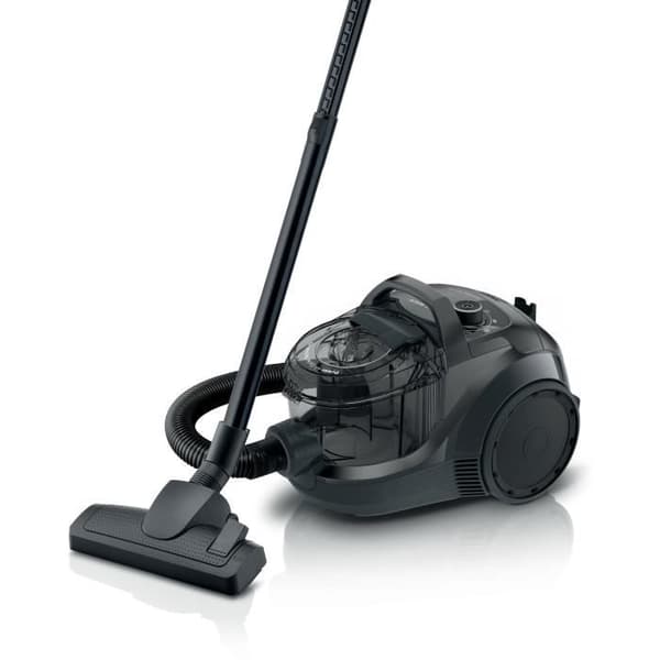 Ny! Poseløs cylinderstøvsuger - BOSCH BGC21X300 - 550W - 2L - 76 dB - Sort