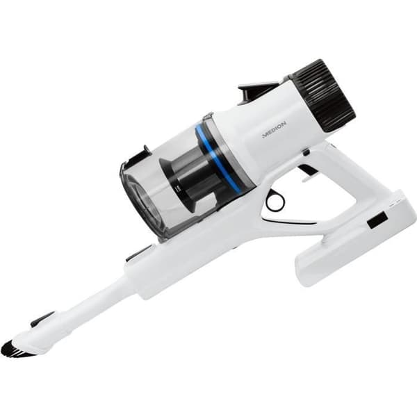 Ledningsfri støvsuger - MEDION MD11860 - 55 min - 400 W - 2.500 mAh - Hvid / Grå