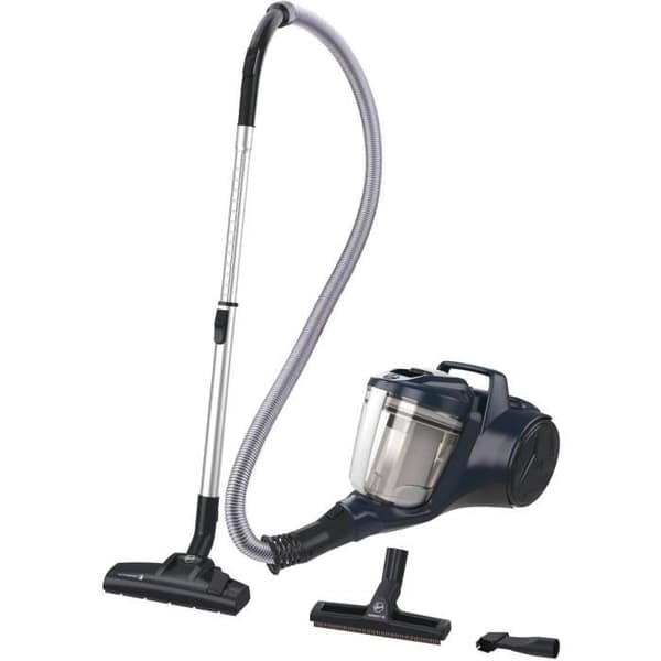 Påslös dammsugare - HOOVER - HP110HM - 700 W - 78 dBA - 2 L - Blå Blå