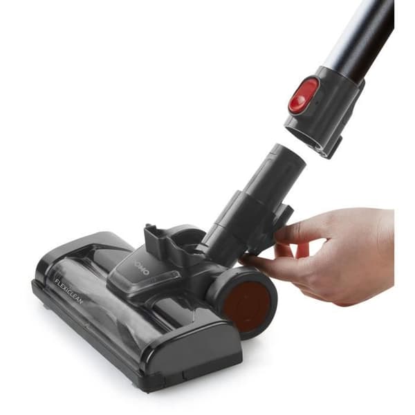 DOMO DO1032SV - 2-i-1 stavstøvsuger - 18,5 V - LI-ION batteri - Cyklonisk system - Roterende børste
