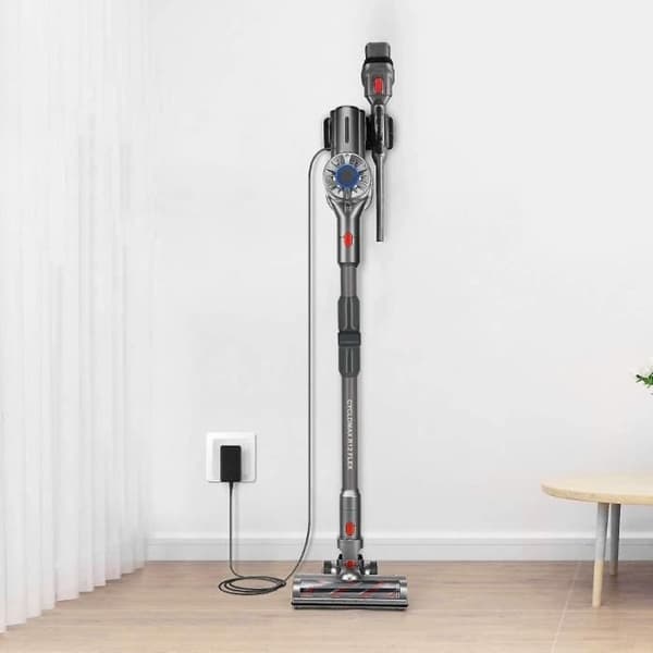 Johdoton varsi-imuri - EZICLEAN - Cyclomax R12 Flex - 30 min - 200 W - 20 kPa - Harmaa