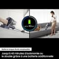 Miniatyrbild 5 av 6: SAMSUNG VS15A6031R4 - Stickdammsugare 150 AW - Multicyklonisk utsug JET 60 - HEPA-filtrering - 40 min autonomi