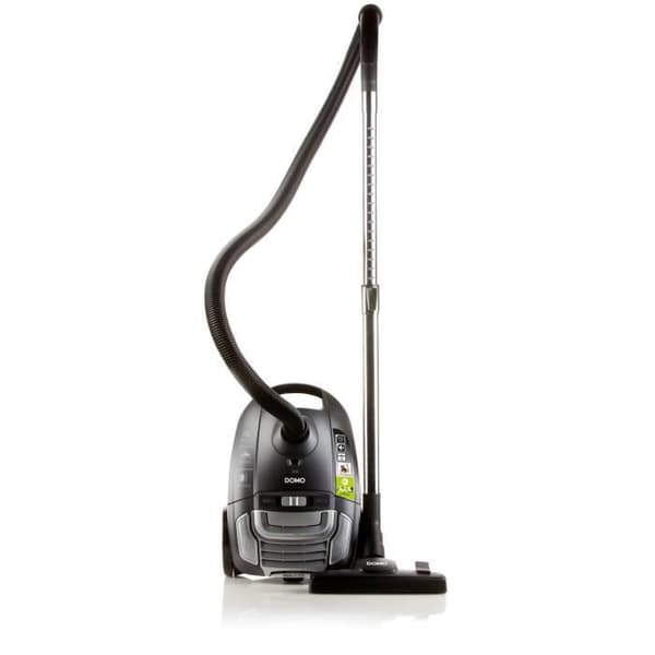 DOMO DO7285S Släddammsugare med påse - 700W - 69 dB - A - Grå