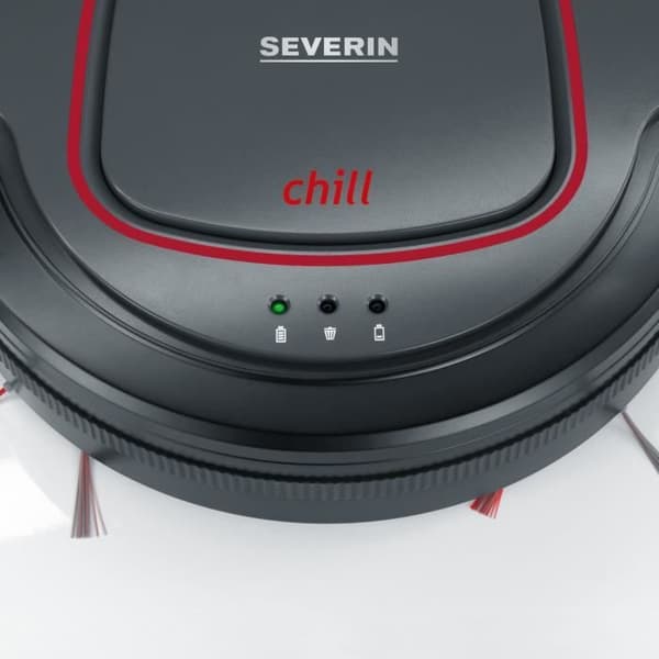 SEVERIN robotdammsugare - 12,8V litiumbatteri - 90 minuters batteritid - 350ml tank - 65dB tystnad