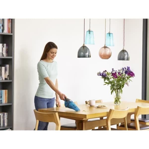 BLACK+DECKER WDC215WA-QW Dustbuster Lithium Wet & Dry 7.2V sladdlös handdammsugare - blå