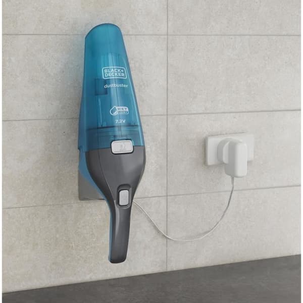 BLACK+DECKER WDC215WA-QW Dustbuster Lithium Wet & Dry 7.2V sladdlös handdammsugare - blå