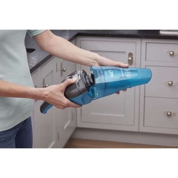 BLACK+DECKER WDC215WA-QW Dustbuster Lithium Wet & Dry 7.2V sladdlös handdammsugare - blå