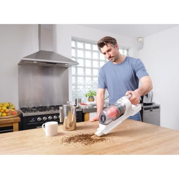BLACK+DECKER - BHFEA515J-QW - PowerSeries+ 33AW ledningsfri stavstøvsuger - 33 minutters driftstid - 33AW - 2 hastigheder
