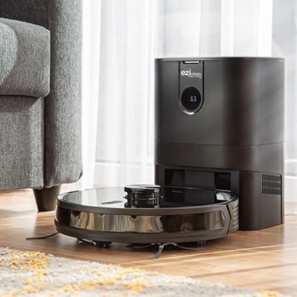 EZICLEAN I-Bot Z7 Smart Connected Robotdammsugare med sugkopp - 240 min - 3 kPa - 300 m² - 3 L