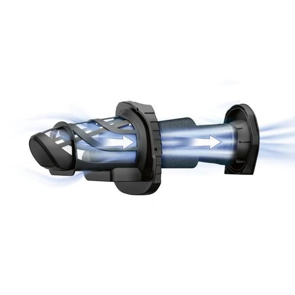 BOSCH BHN16L Move bordstøvsuger - 16V - Batteritid 40 min - 2 hastigheder - 400 ml - Tripel cyklonisk støvfiltrering - Taupe