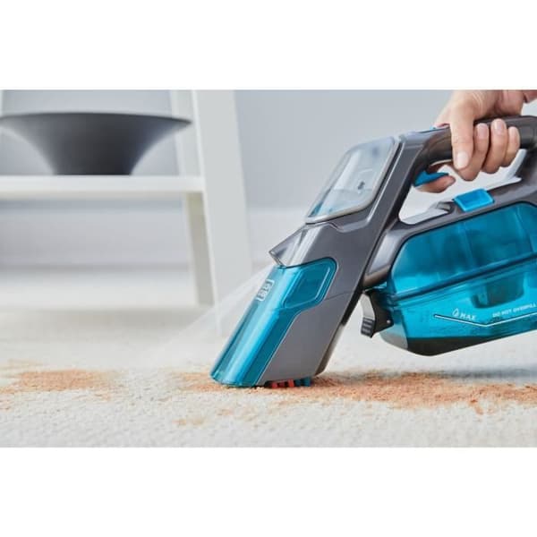 Spillbuster 2-i-1 handdammsugare - BLACK+DECKER BHSB315J-QW - 12V 1.5 Ah - Manuell borste - blå