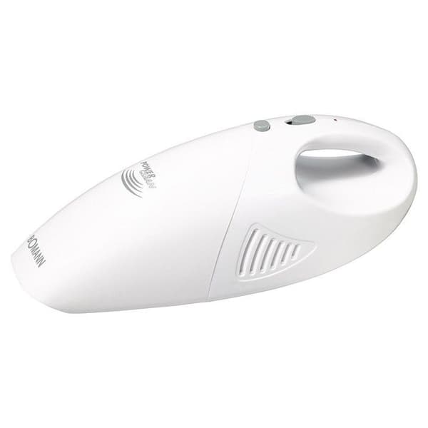 Sladdlös handdammsugare - BOMANN - CB 967 Vit - Laddningsbara batterier - Dammborste - Spaltverktyg