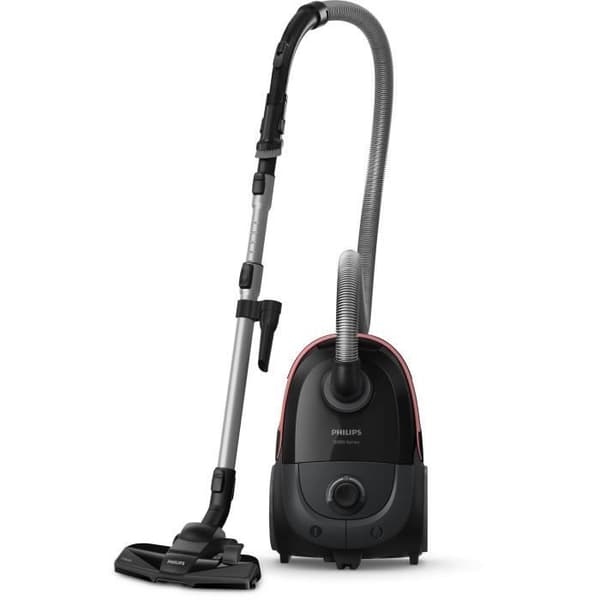 Dunkdammsugare med påse - PHILIPS - XD5123/10 - 900 W - 4 L - Svart Svart