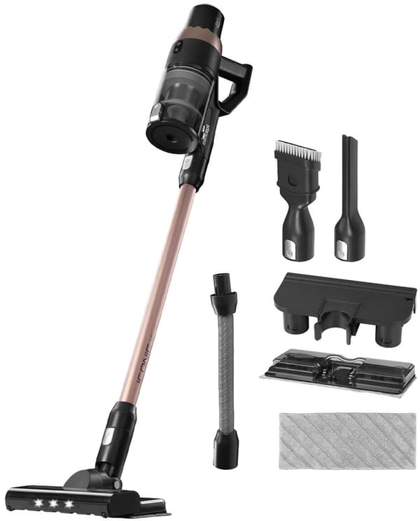 ICONIC SMART opretstående støvsuger VP6025 CONCEPT Sort, Bronze