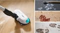 Miniatyrbillede 3 af 8: Bosch BCS71HYG4 Ledningsfri 2-i-1 støvsuger, støvsugning og mopping Unlimited 7 ProHygienic Aqua White