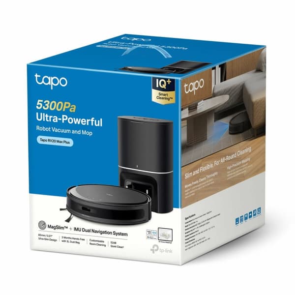 Varsipölynimuri TP-Link TAPO RV20 MAX PLUS 45 W