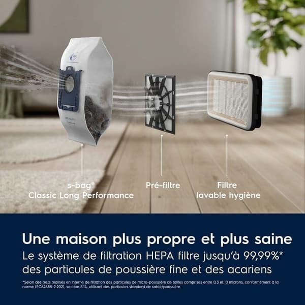 Elektrisk dammsugare med påse Electrolux 500 Electrolux EB51C1WP Rosa