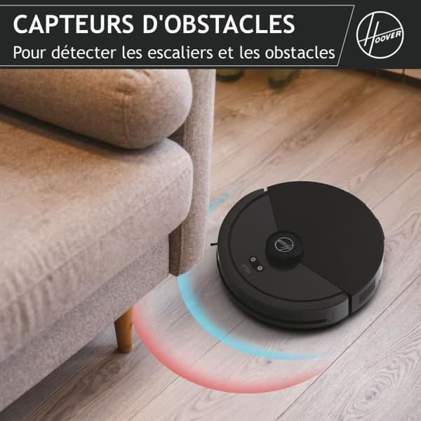 Torr robotdammsugare - HOOVER - HG410D - 4000 Pa - Autonomi: 120 min - 65 dBA